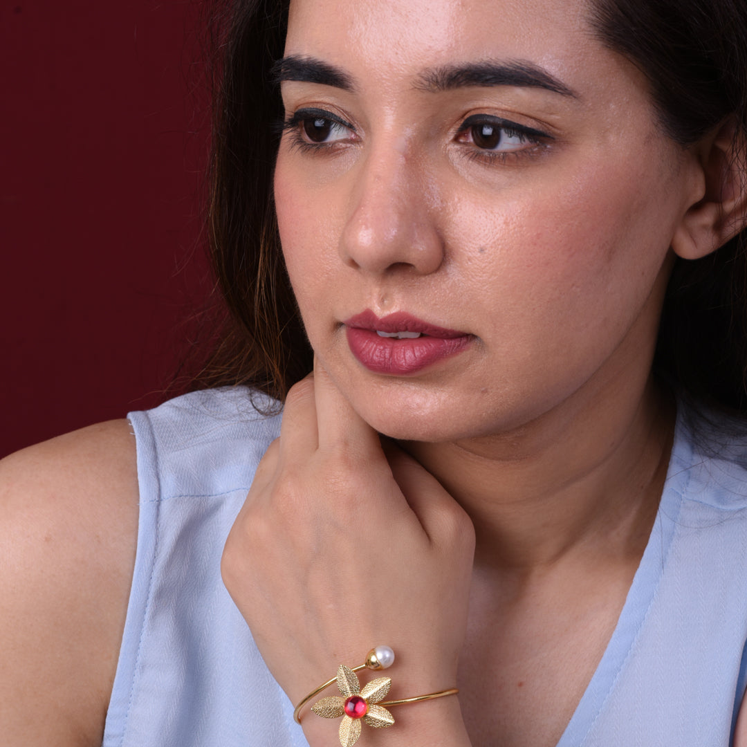 Scarlet Bloom Bracelet