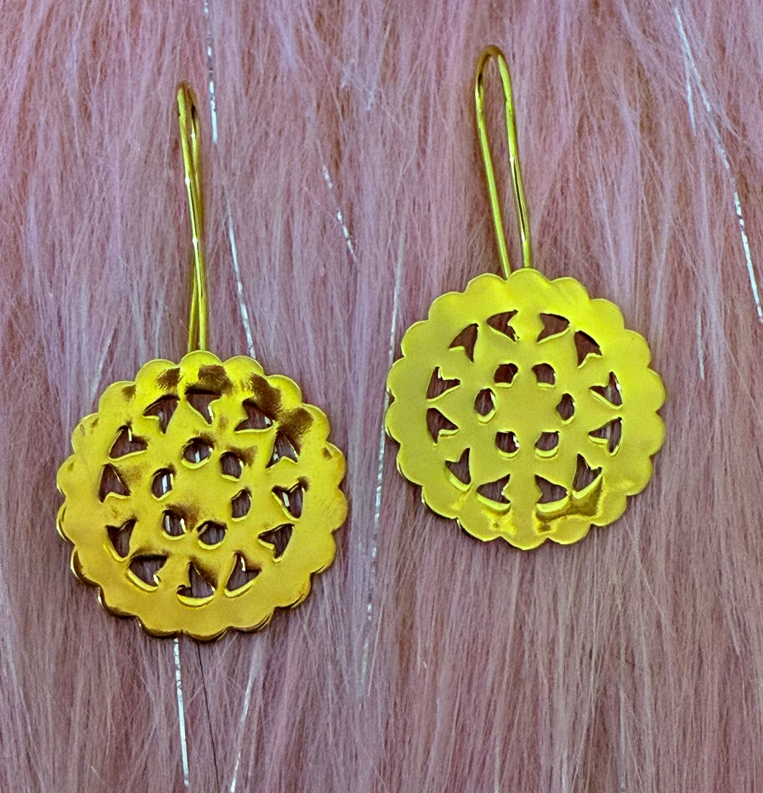 Sunburst Chic Drop Dangler Earring