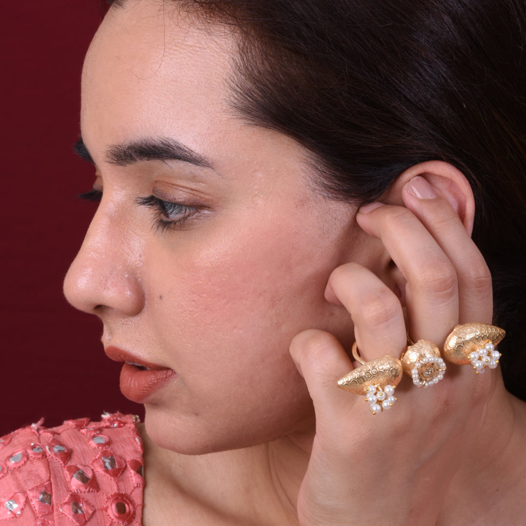 Saazé Dual-Finger Ring