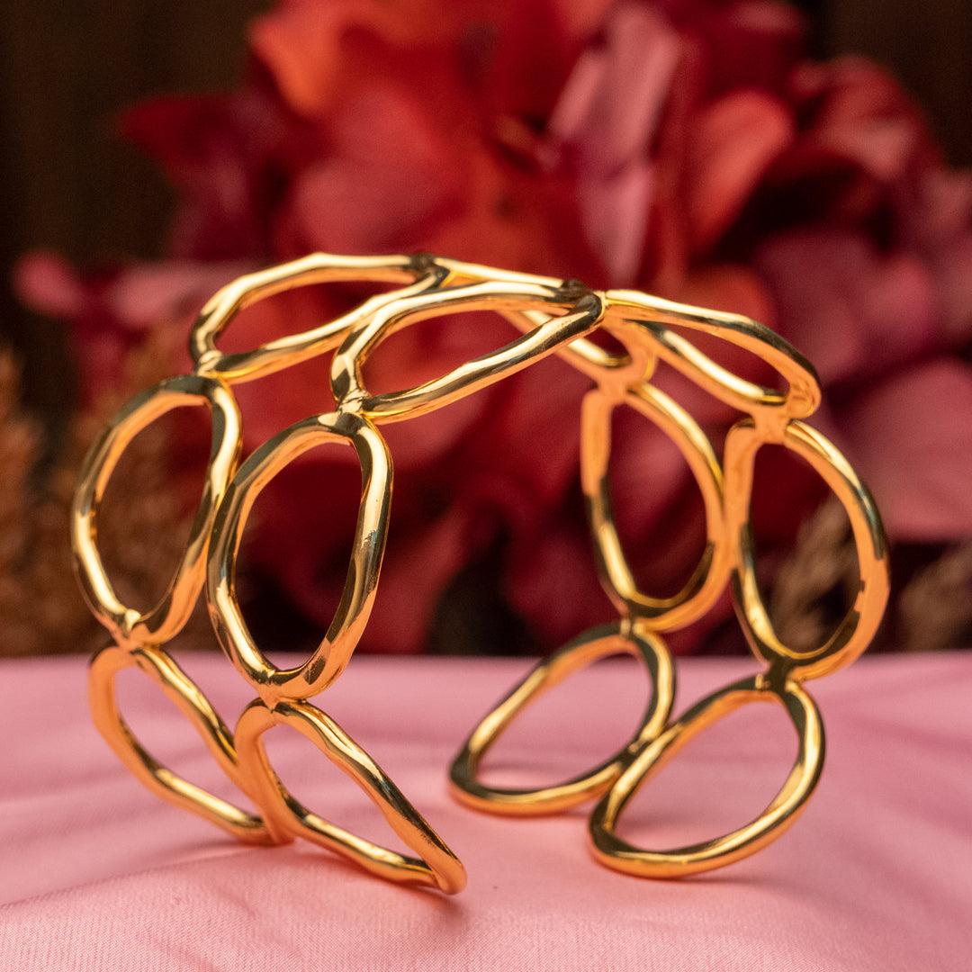 Golden Echo Cuff