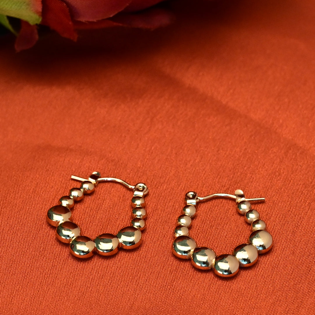 Evara Bead Hoops