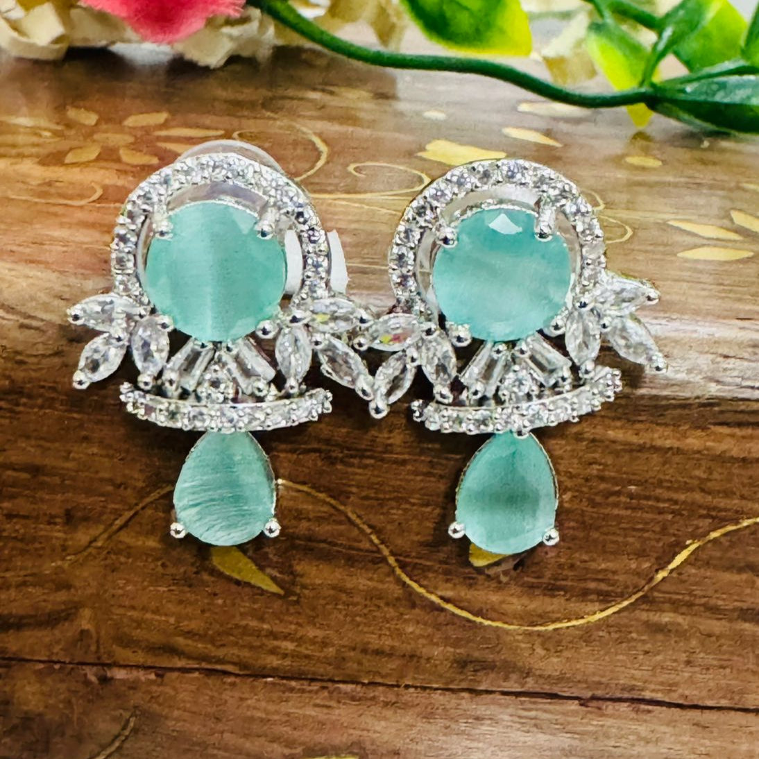 Classic Glimmer Stud Earrings