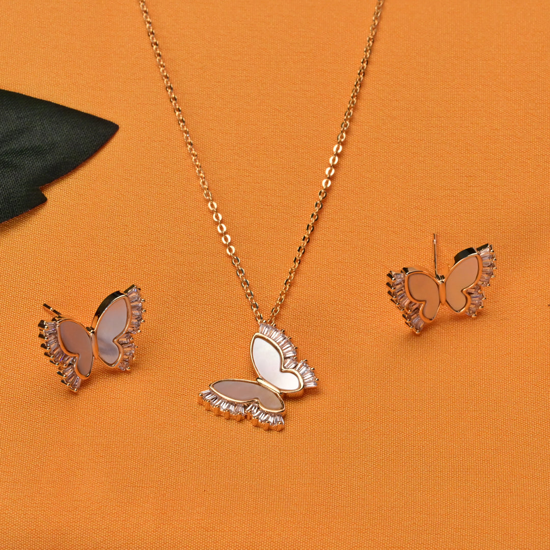 Butterfly Whisper Chain Set