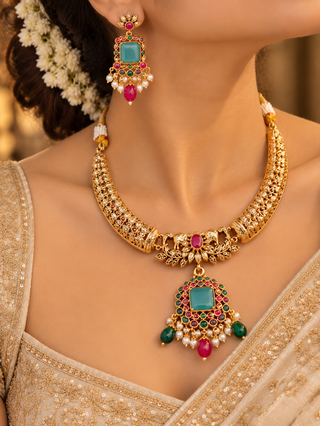 Mayurika Chitai Heritage Set