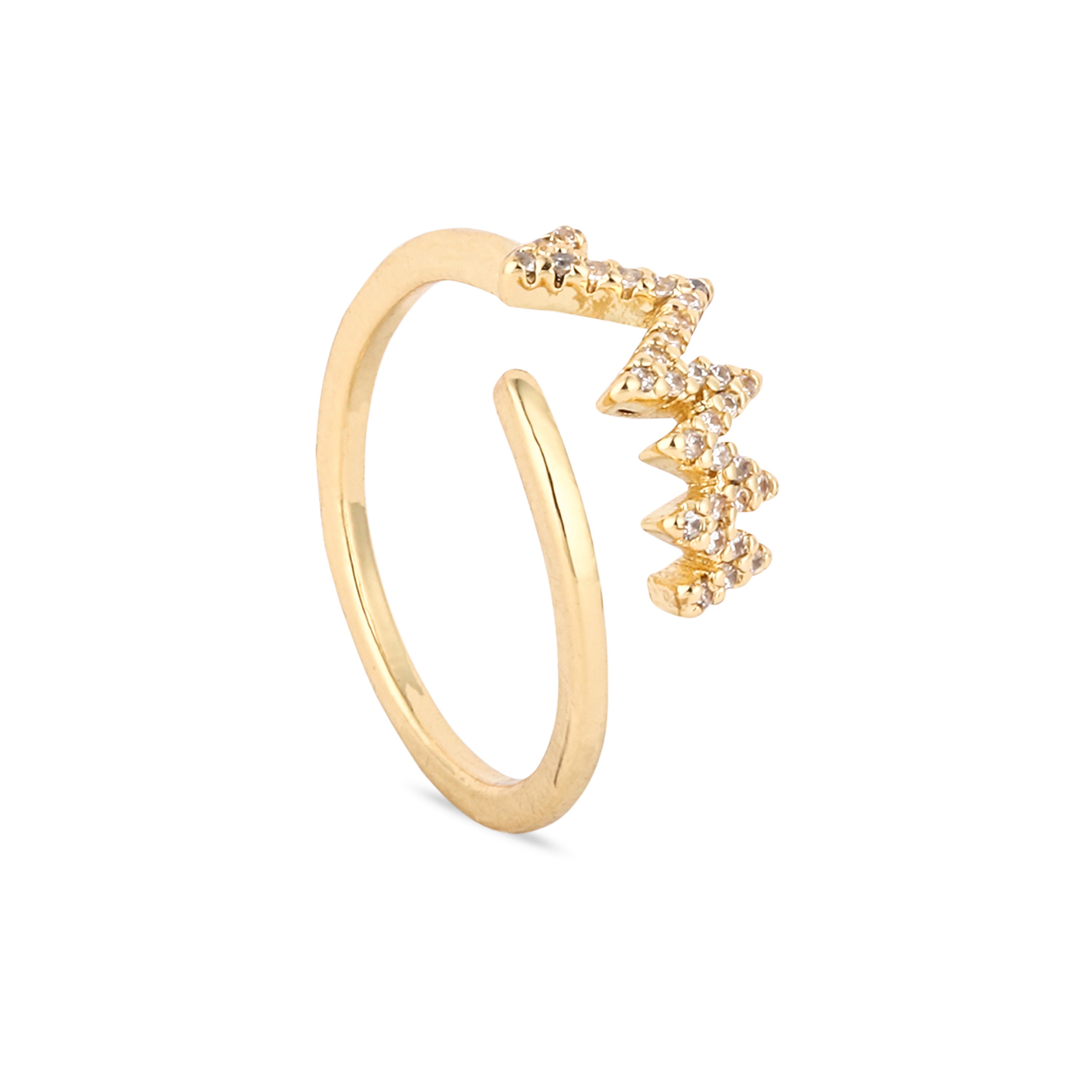 Twilight Glimmer Anti Tarnish Adjustable Ring