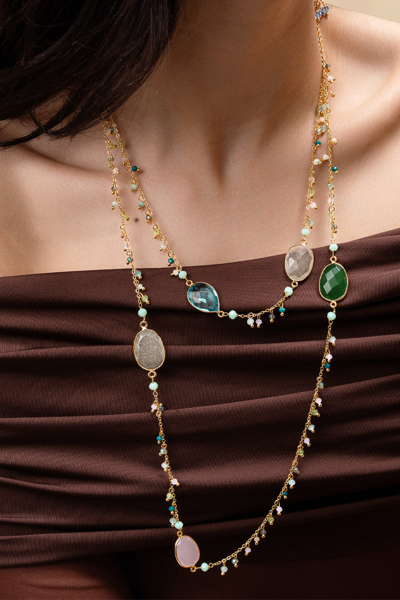 Azure Layered Necklace