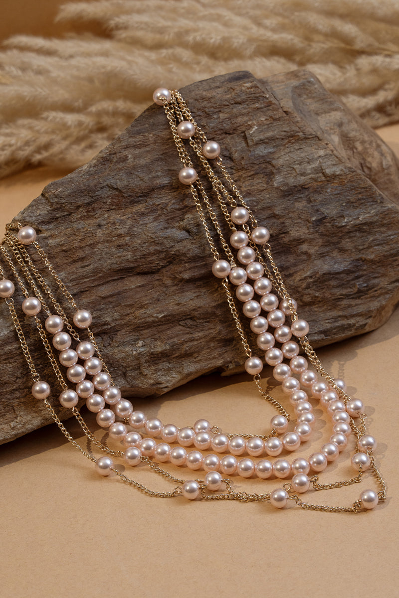 Rose Royale Pearl Necklace