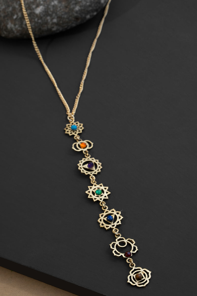 SaptaChakra Aura Necklace