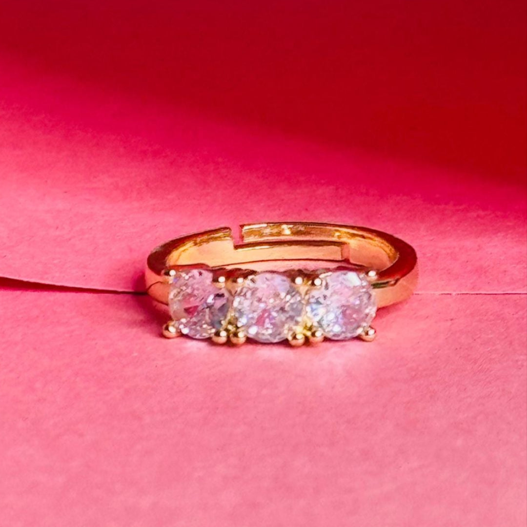 Trio Sparkle Ring