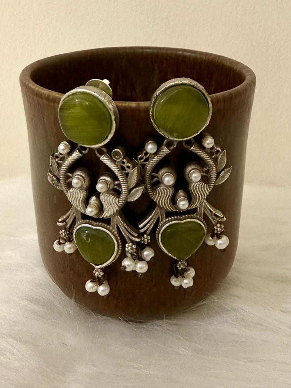 Kanak Pakshi Dangler Earrings