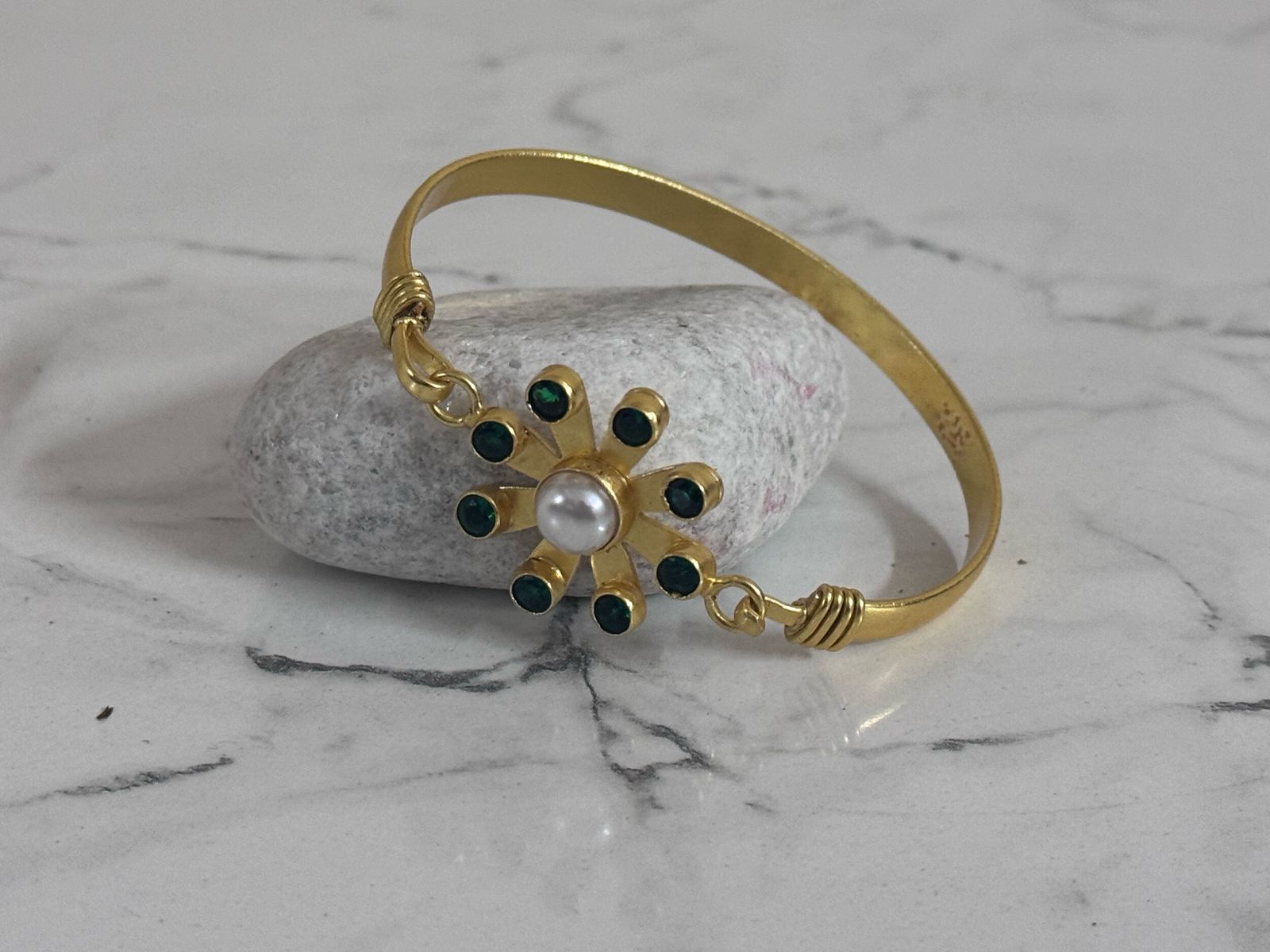 Starry Pearl Charm Bracelet