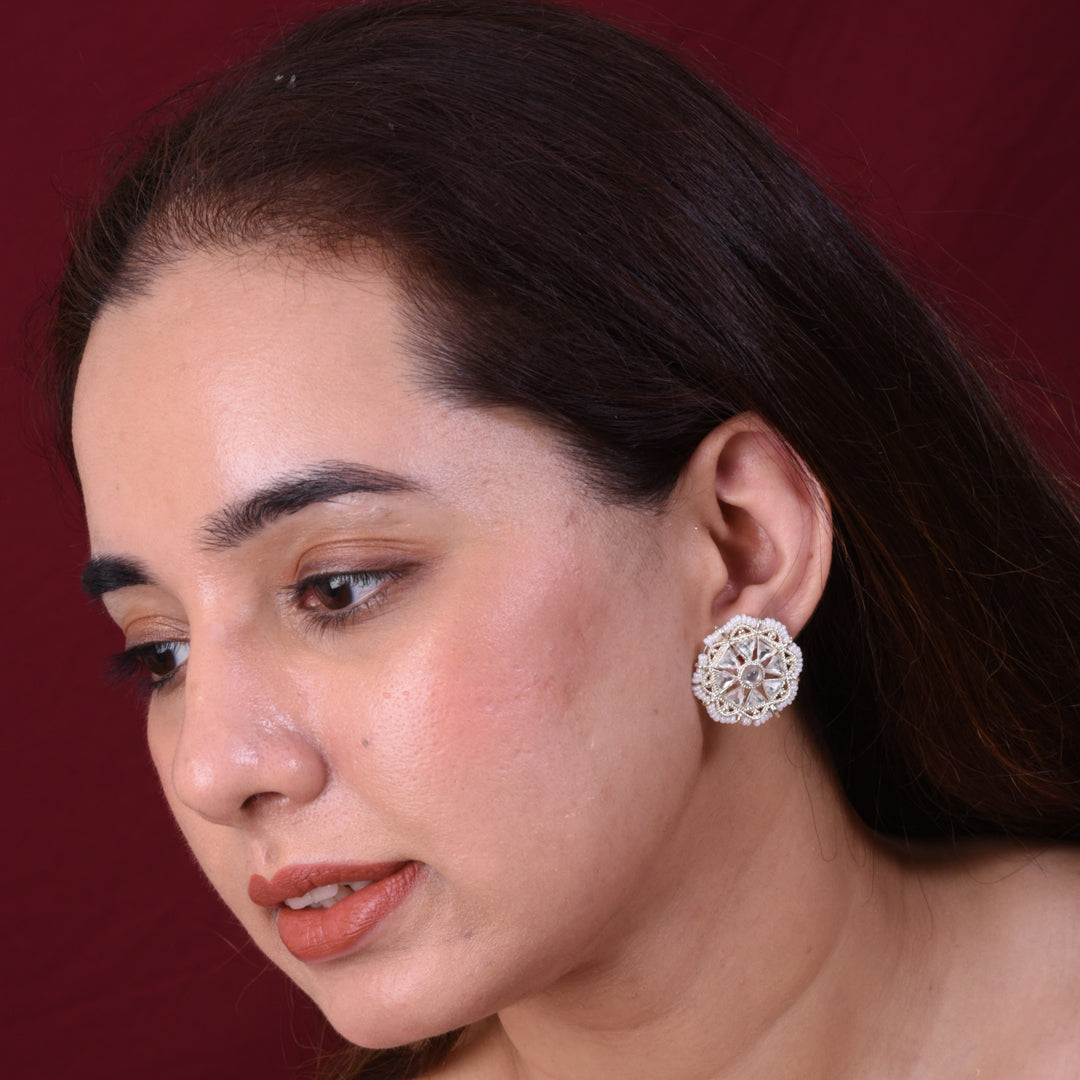 Noor Starbust Stud Earring