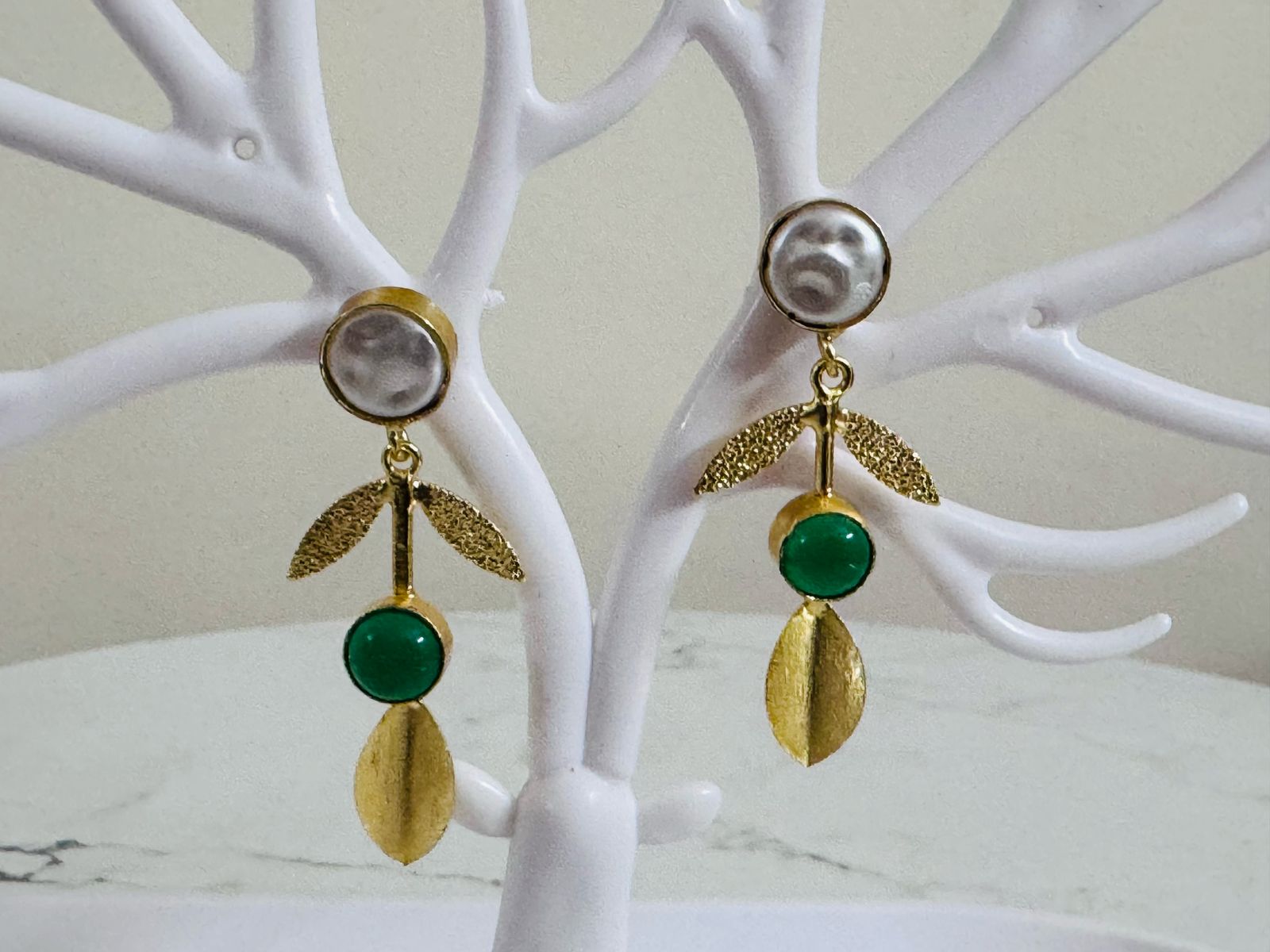 Subtle Bloom Dangler Earring