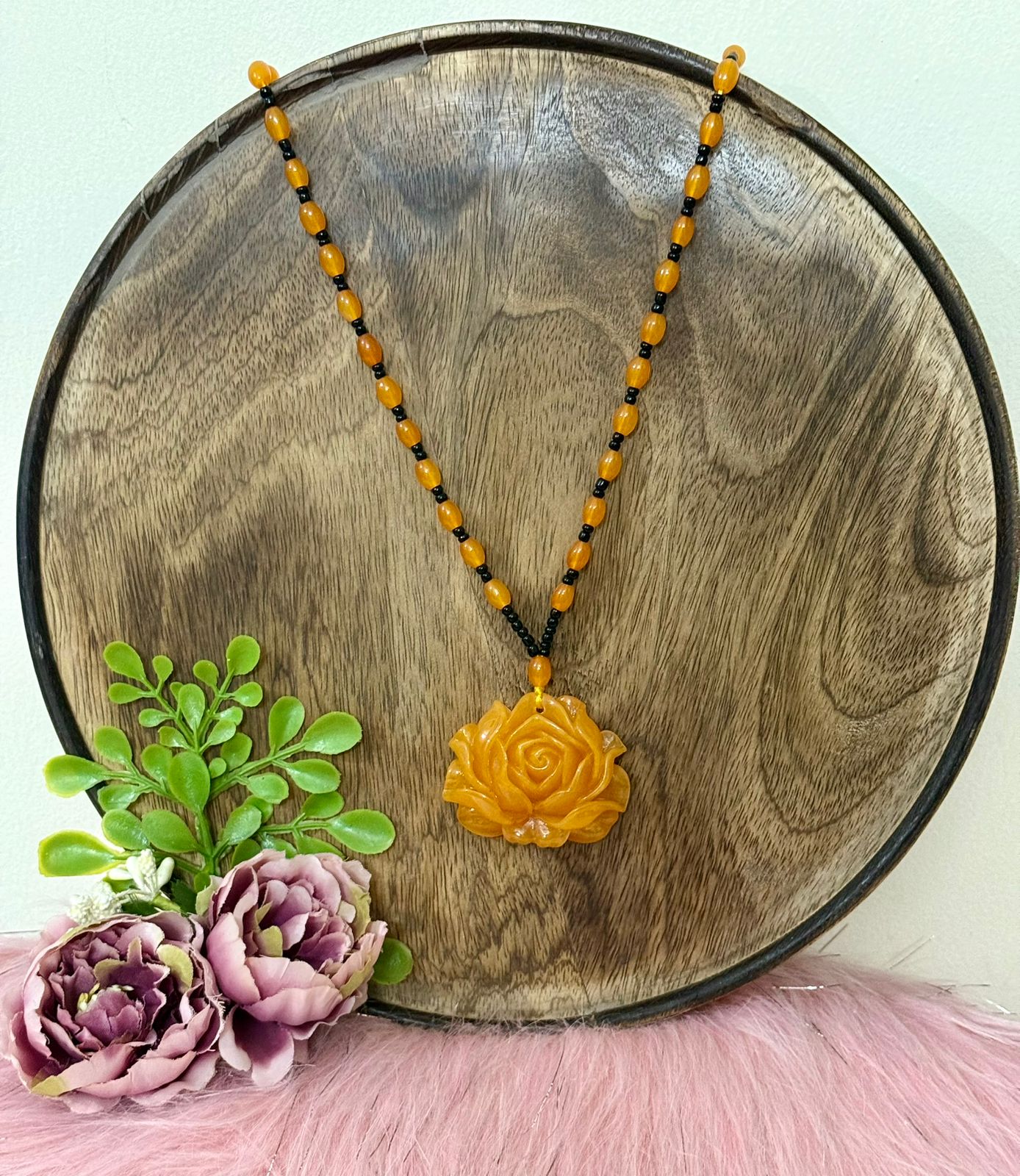 Amber Bloom Necklace