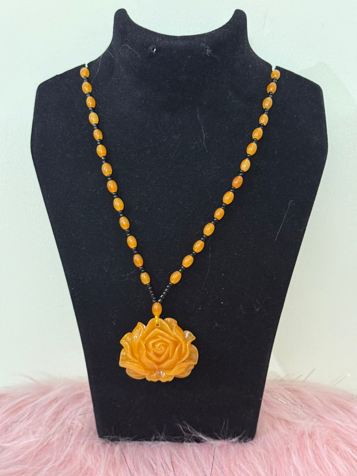 Amber Bloom Necklace