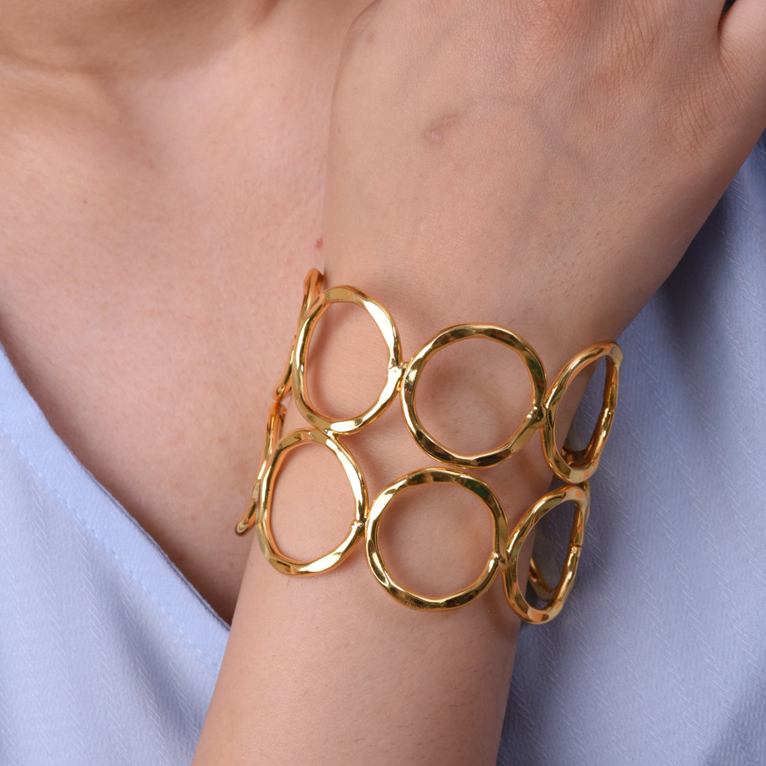 Golden Echo Cuff