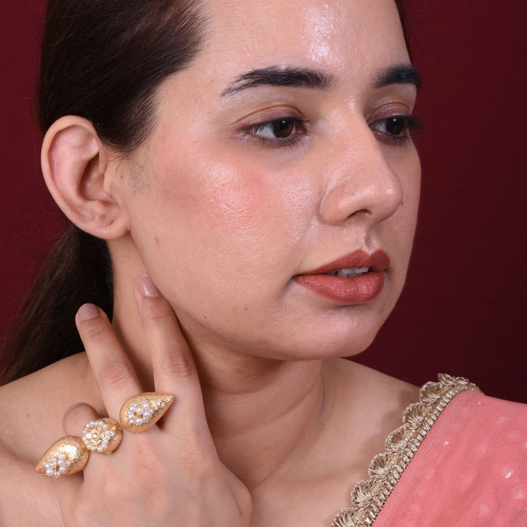 Saazé Dual-Finger Ring