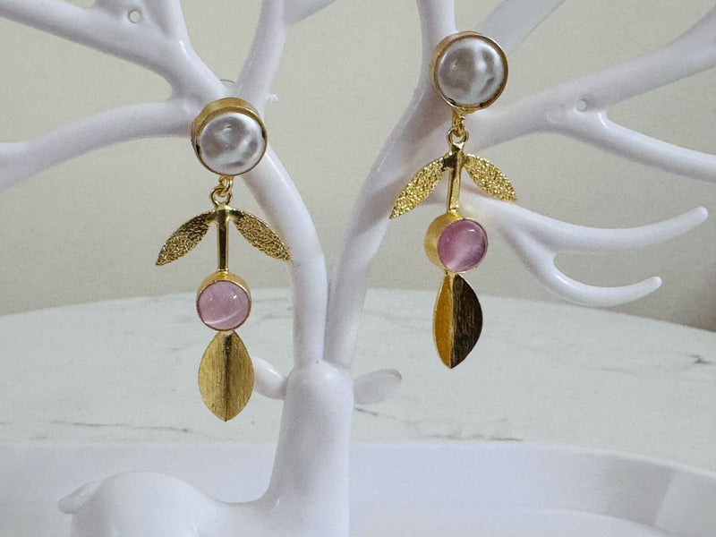 Subtle Bloom Dangler Earring
