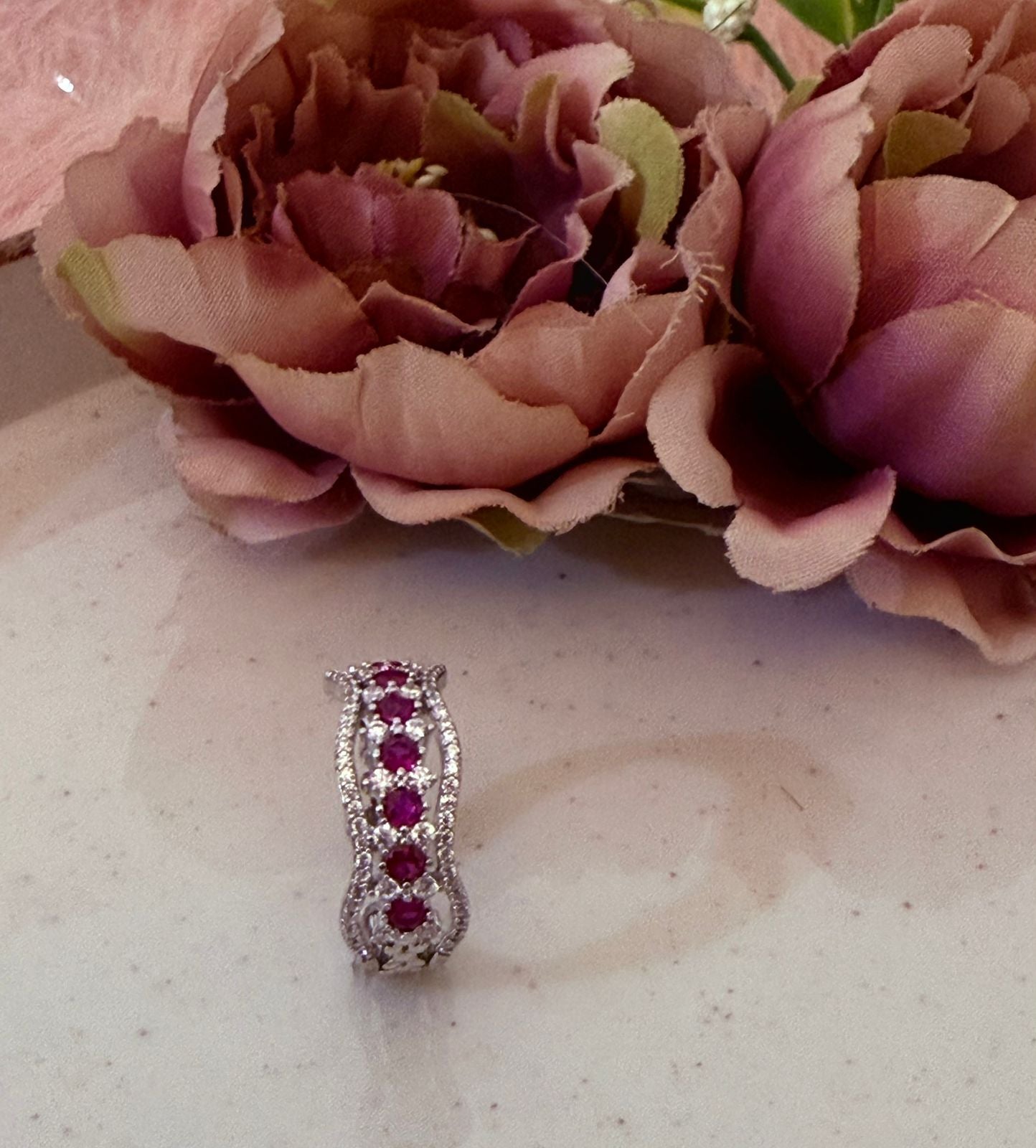 Waves of Elegance Ring