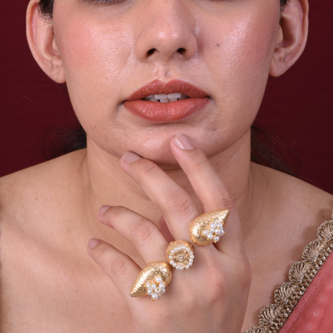 Saazé Dual-Finger Ring