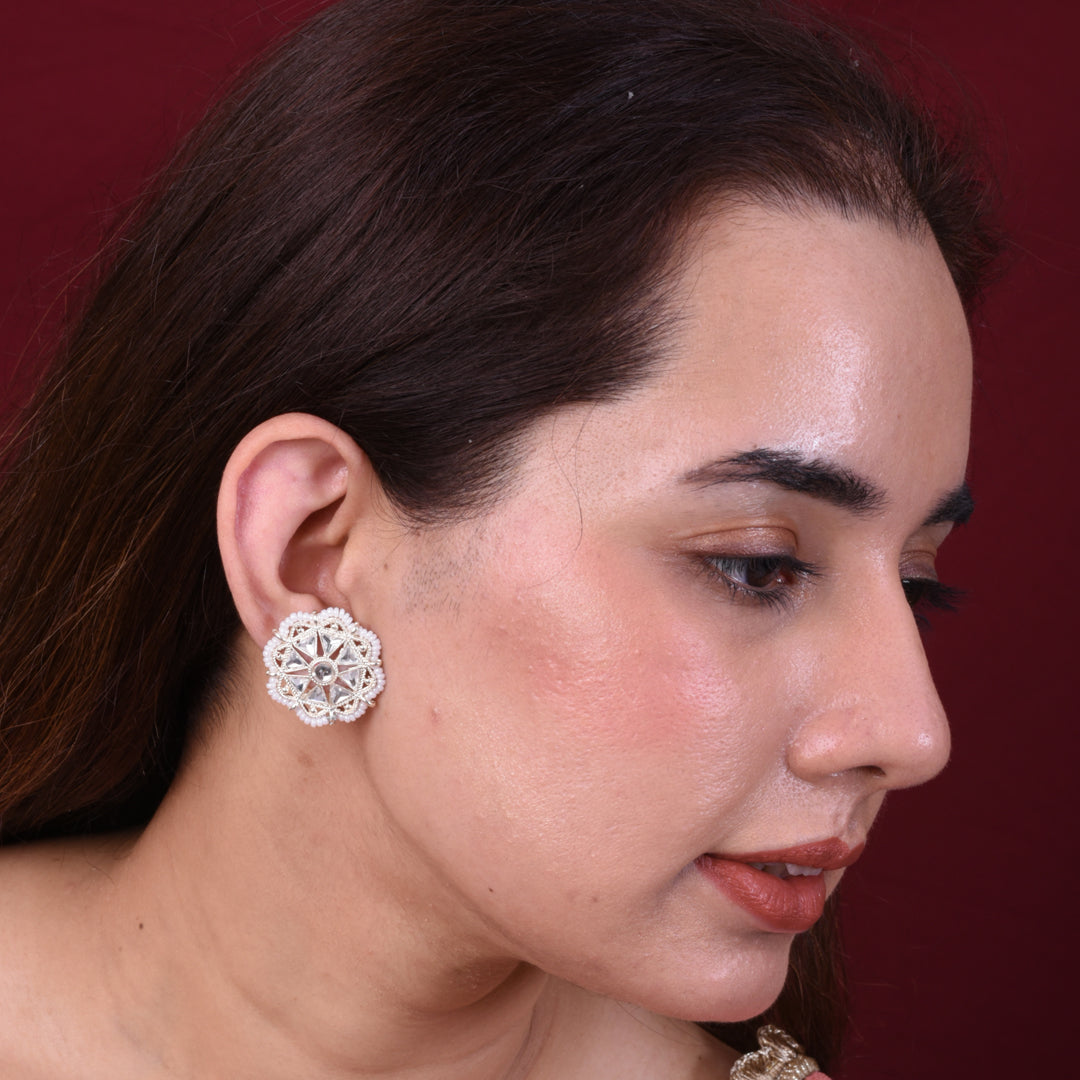 Noor Starbust Stud Earring