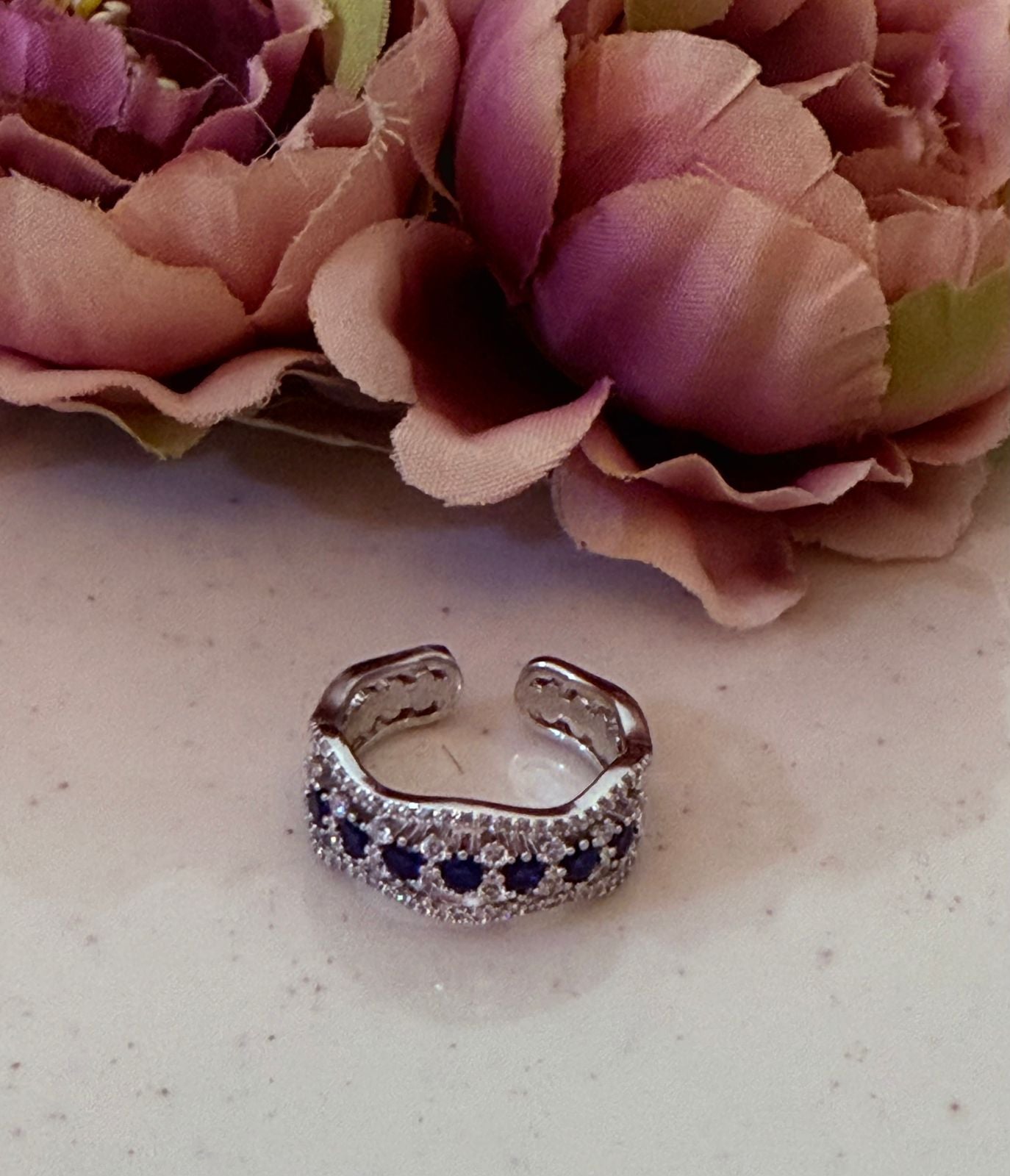 Waves of Elegance Ring