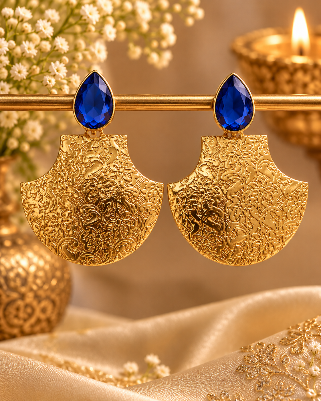 Sitara Fan Earrings