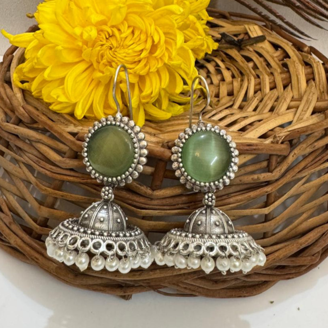 Rose Gleam Hook Earrings