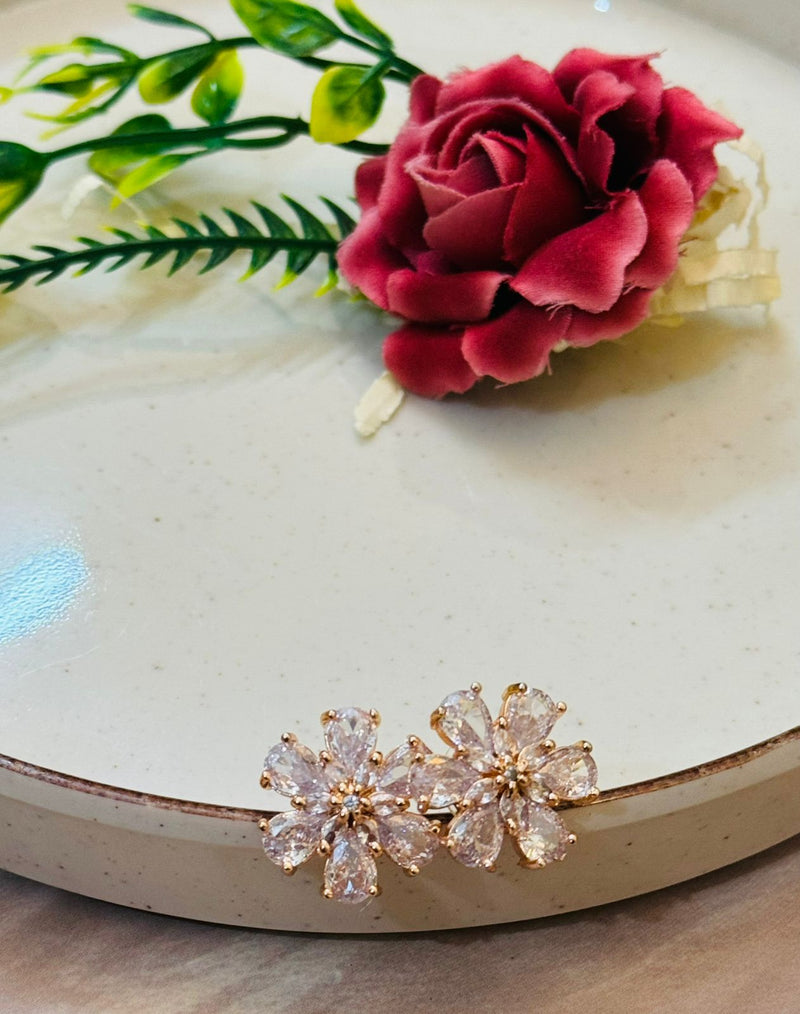 Pristine Petal Stud Earrings