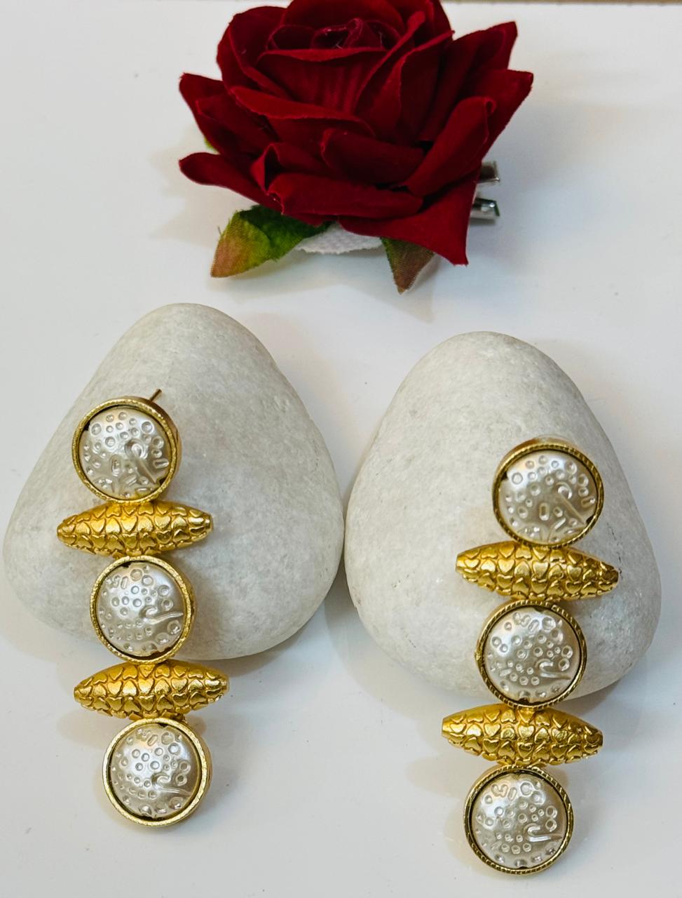 Radiant Aura Dangler Earrings