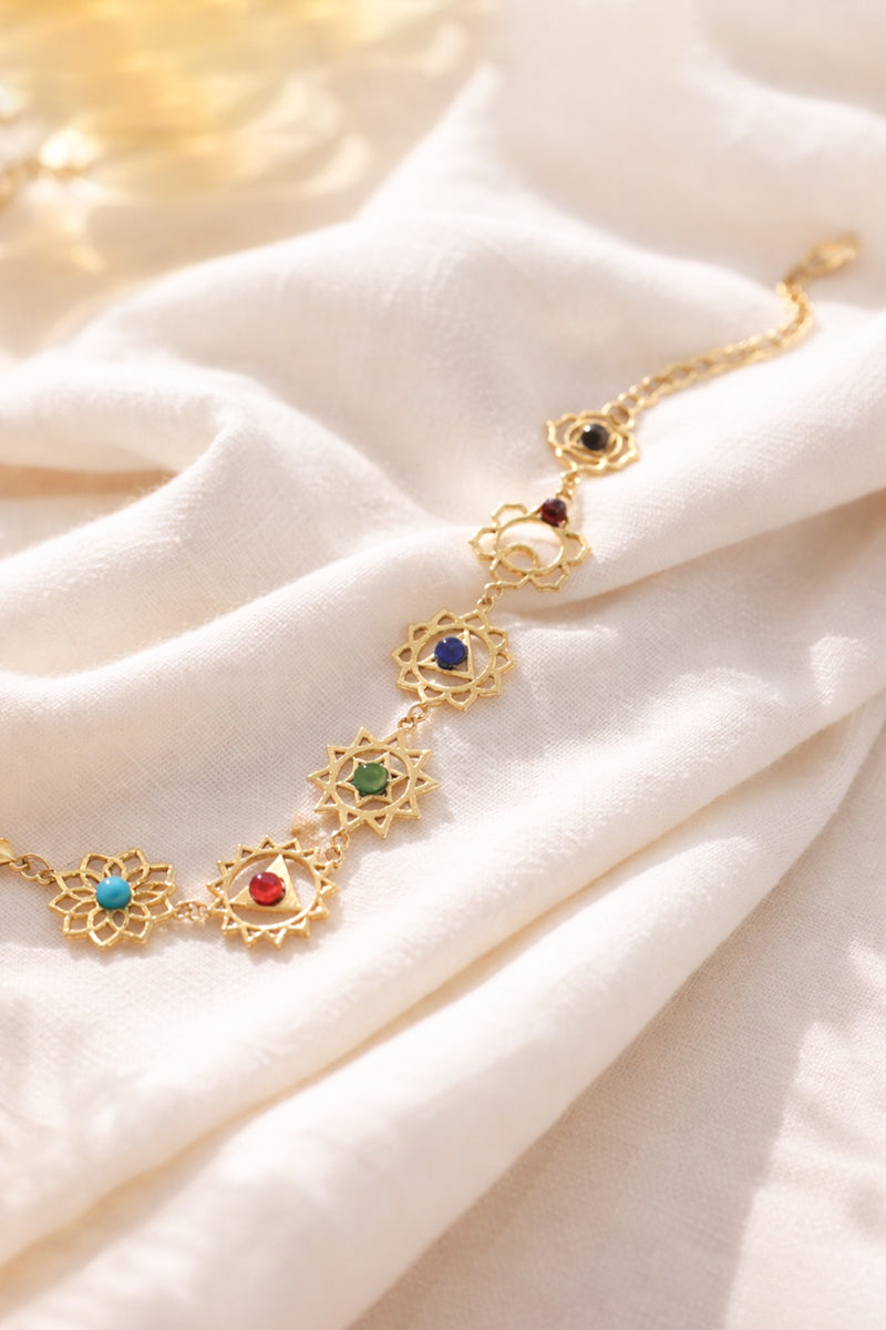 SaptaChakra Aura Bracelet