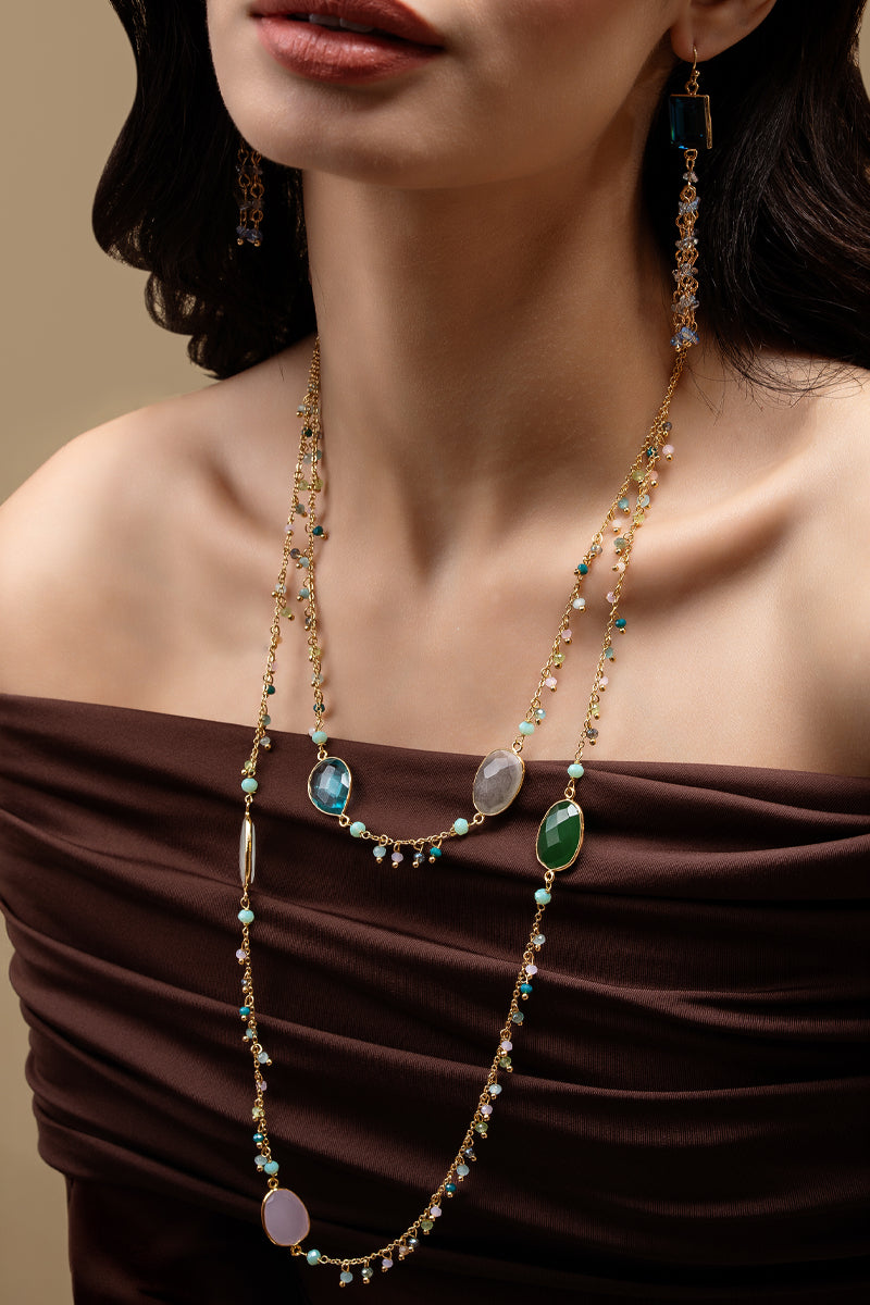 Azure Layered Necklace