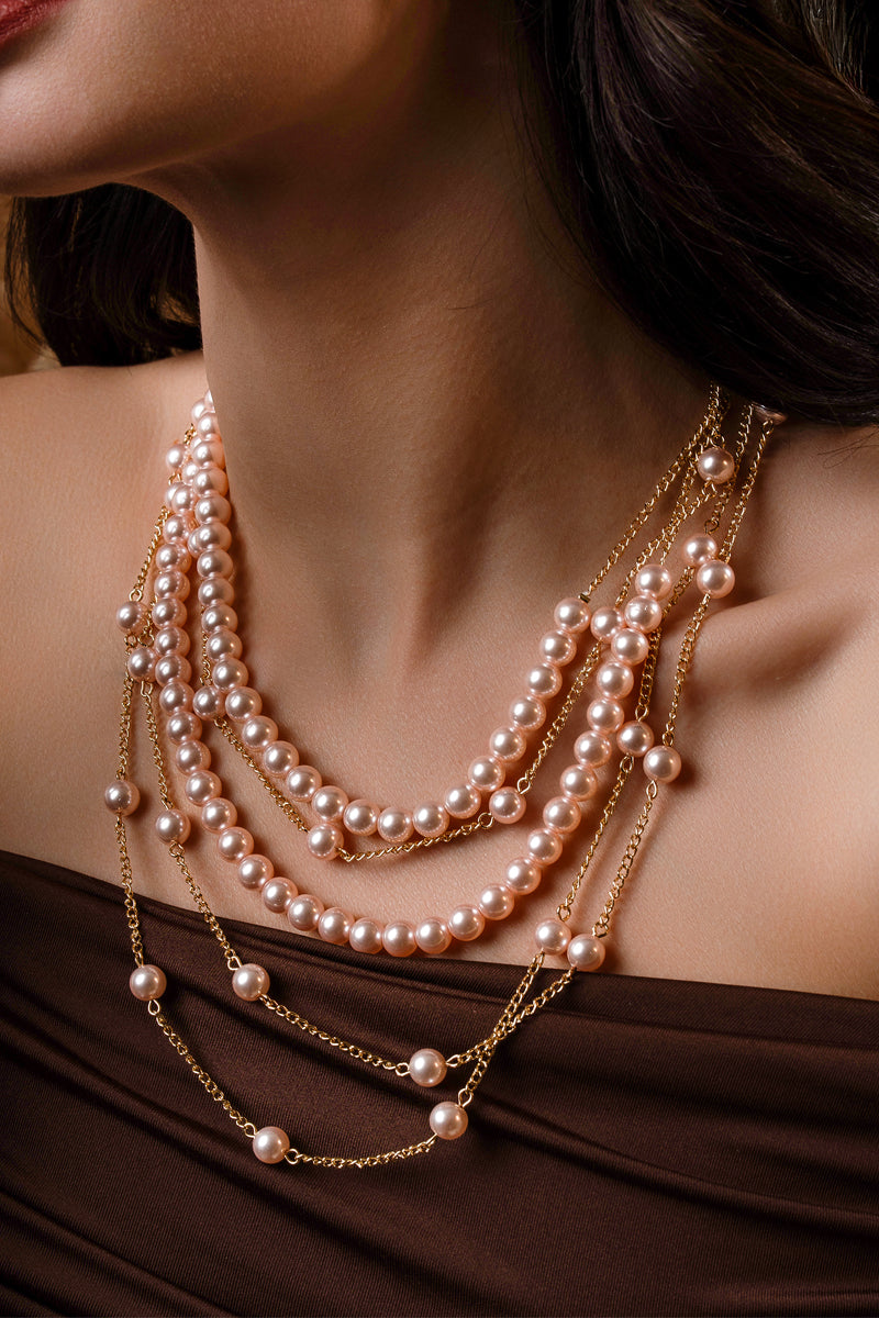 Rose Royale Pearl Necklace