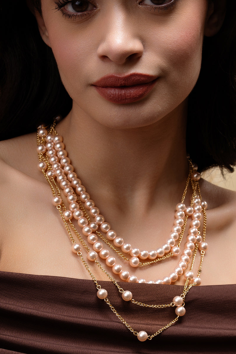 Rose Royale Pearl Necklace