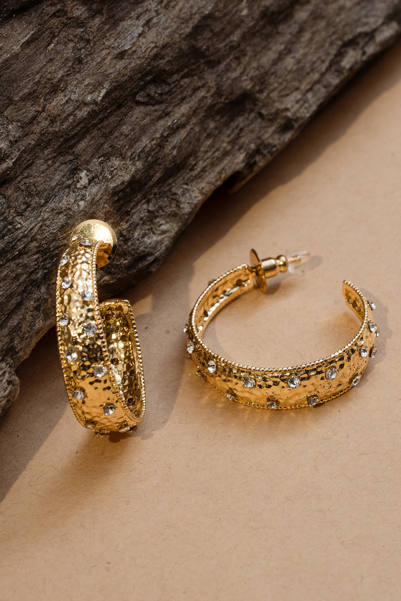 Celeste Radiance Hoops