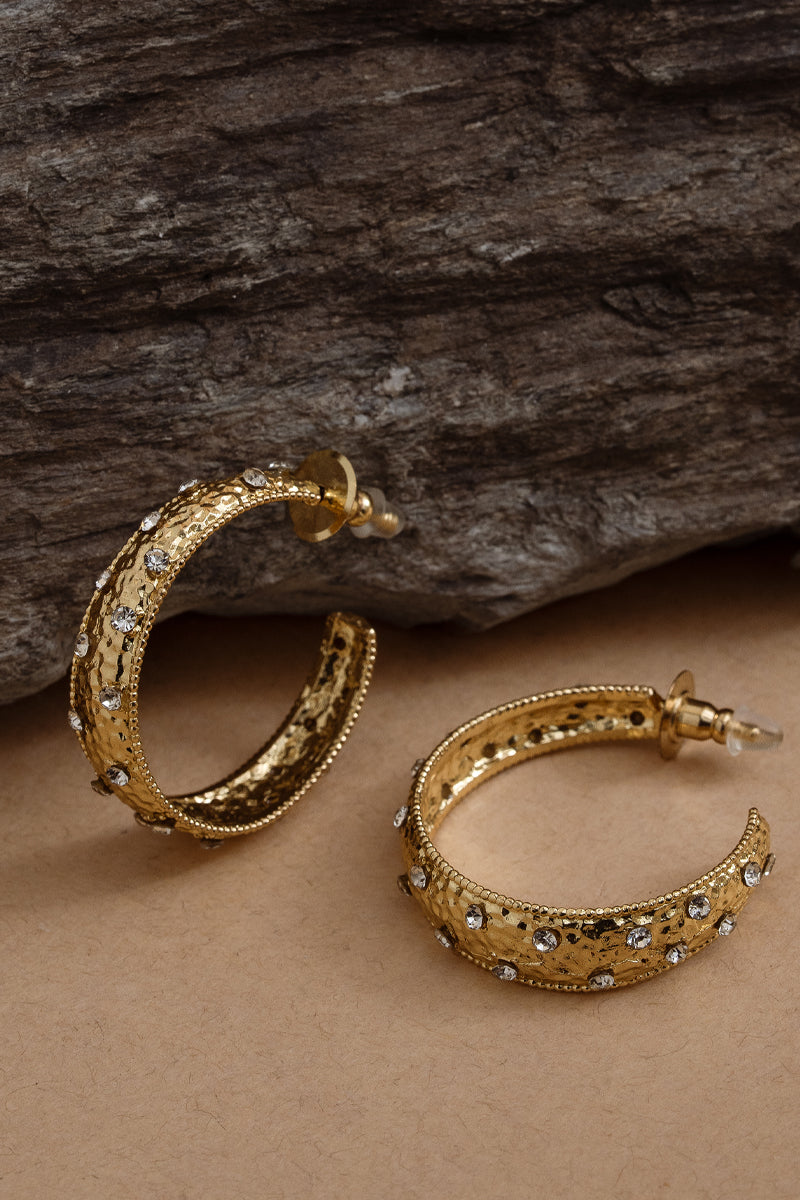 Celeste Radiance Hoops