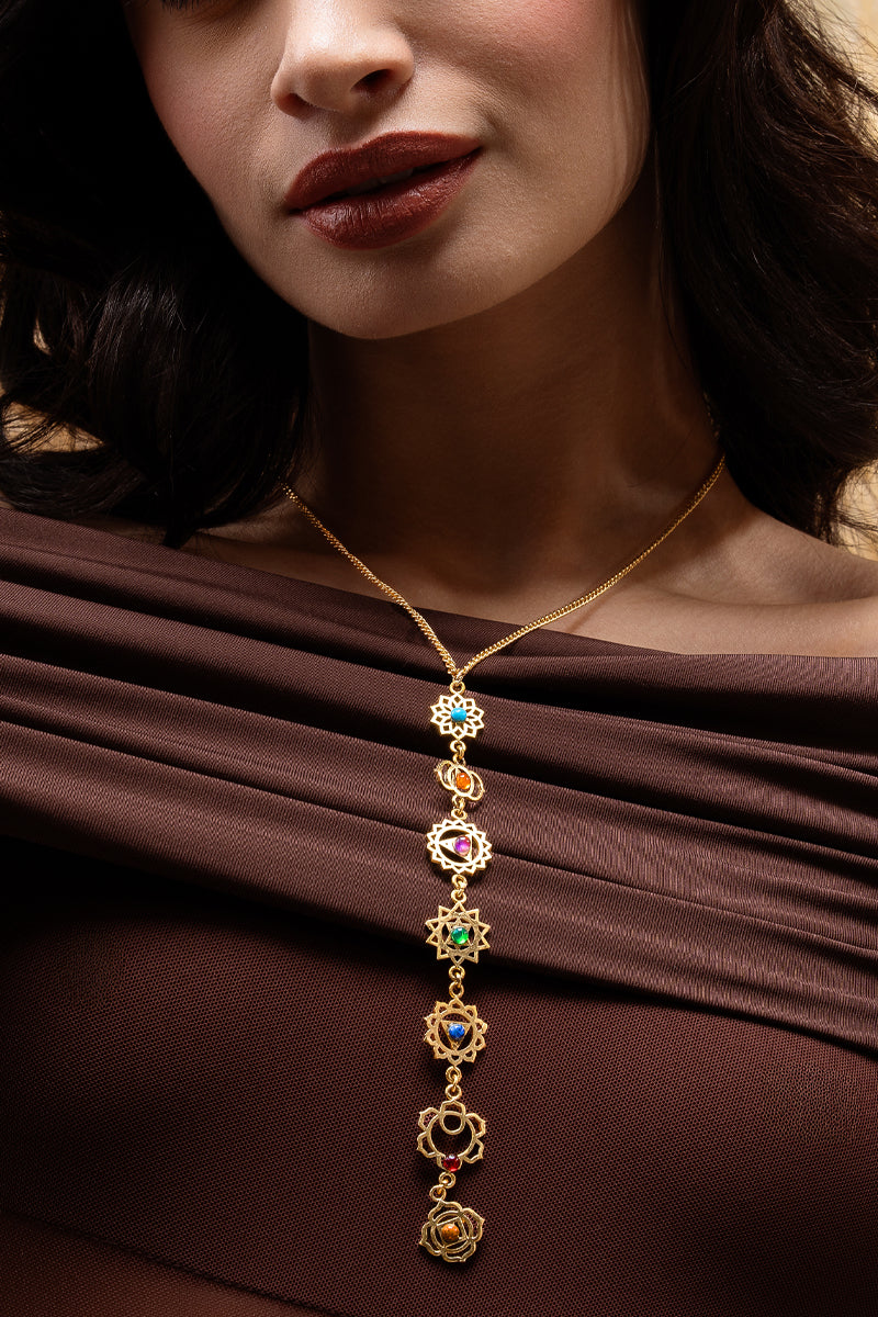 SaptaChakra Aura Necklace