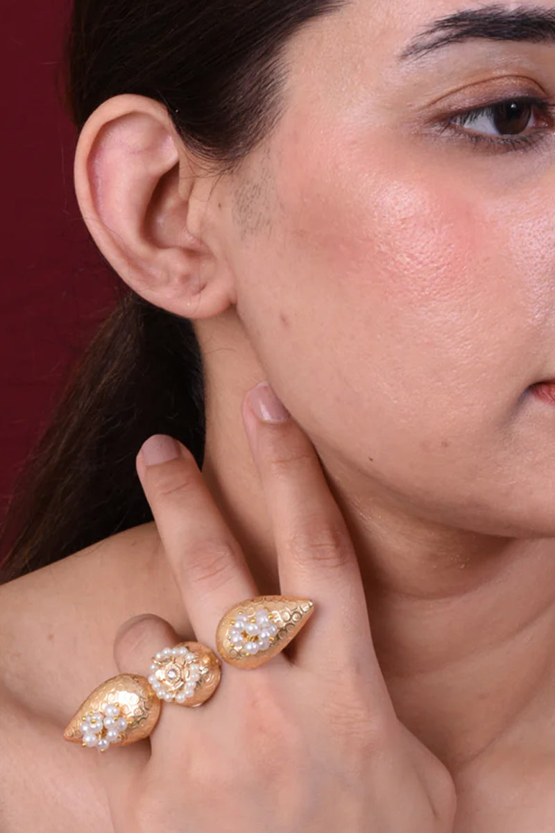 Saazé Dual-Finger Ring