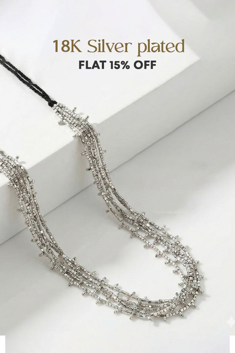 Silver Raga Necklace