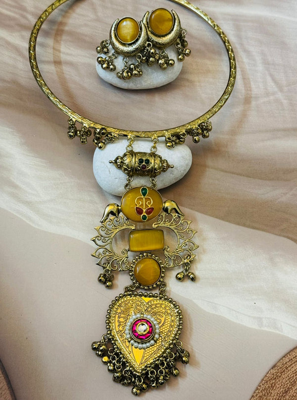 Swarn Ratan Necklace Set