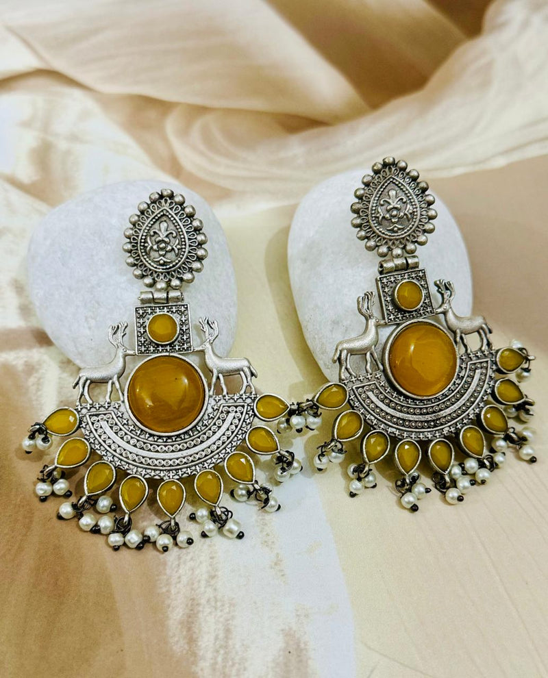 Swan Harini Dangler Earrings