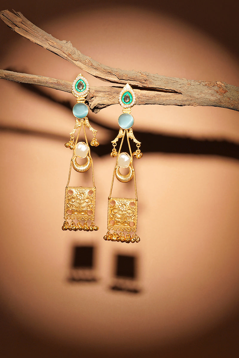 Zooni Noor Kashmiri Jhumkas